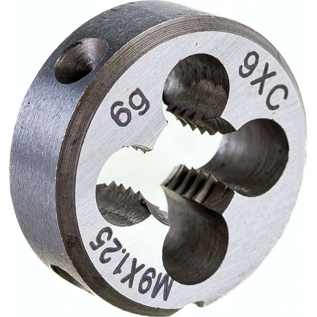 Плашка метрическая М9х1,25