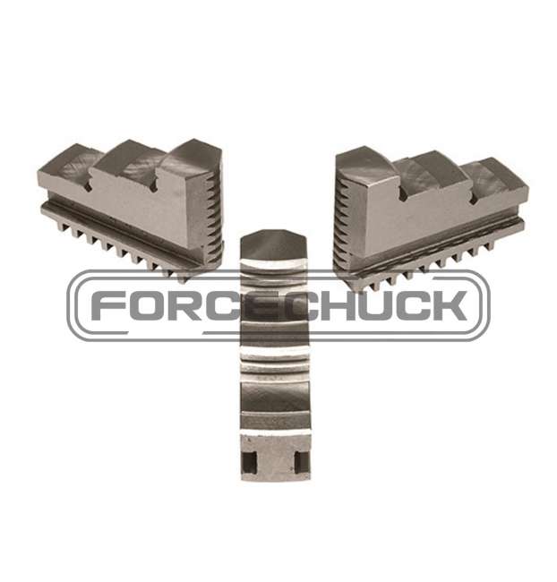 Кулачки токарные прямые 160 мм (3 шт) FORCECHUCK 7100-0005.004