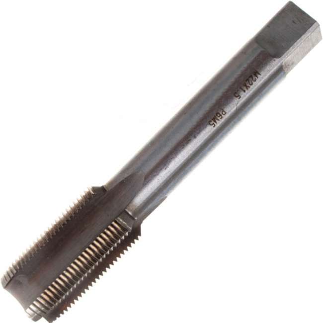 Метчик машинно-ручной метрический М22х1,5 Р6М5